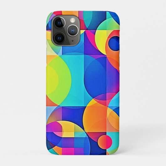 幾何学カラーシンフォニー Case-Mate iPhoneケース (裏)