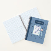 幾何学コンパス&紙手帳 ノートブック (内部)