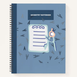 幾何学コンパス&紙手帳 ノートブック