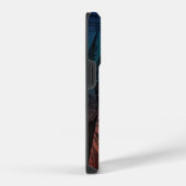 幾何学コンパス iPhoneケース (右側面)