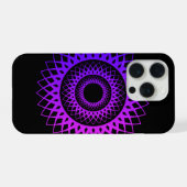 幾何学デザイン フォンケース iPhoneケース (裏面横)