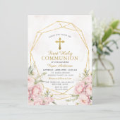 幾何学バラ第1聖餐式 招待状 (スタンド正面)