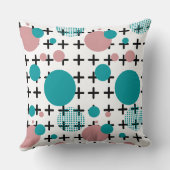 幾何学パターン グラフィック クッション (裏面)