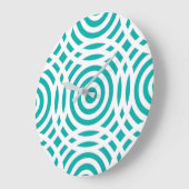 幾何学パターン 20 ラージ壁時計 (傾斜)