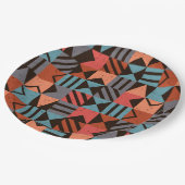 幾何学パターン 28 ペーパープレート (アングル)