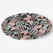 幾何学パターン 29 ペーパープレート (アングル)