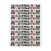 幾何学パターン 29 ラップアラウンドラベル (シート)