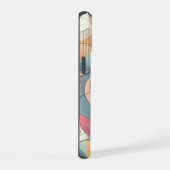 幾何学フュージョン iPhone 15ケース (右側面)