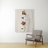 幾何学モダンタイポグラフィアーチの卒業 タペストリー (インサイチュ)