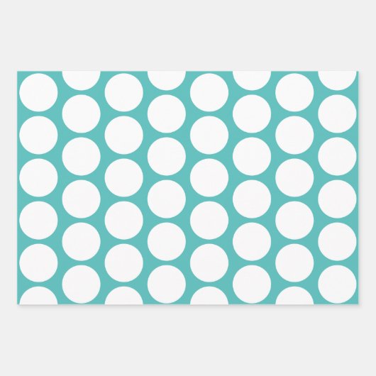 幾何学中世紀カラフル半ファンキー期 ラッピングペーパーシート (正面3)