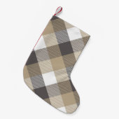 幾何学二乗抽象化2 スモールクリスマスストッキング (正面 (吊り時))