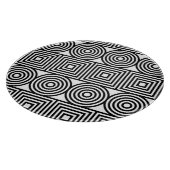 幾何学円と正方形 カッティングボード (角)