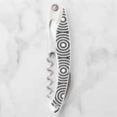 幾何学円と正方形 ソムリエナイフ (正面)