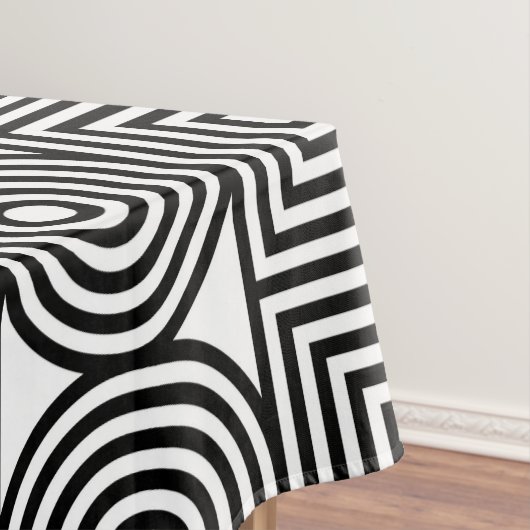 幾何学円と正方形 テーブルクロス (インサイチュ)