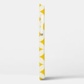 幾何学円の形状シームレスパターンベージュ色whit Case-Mate iPhoneケース (裏面 / 左)