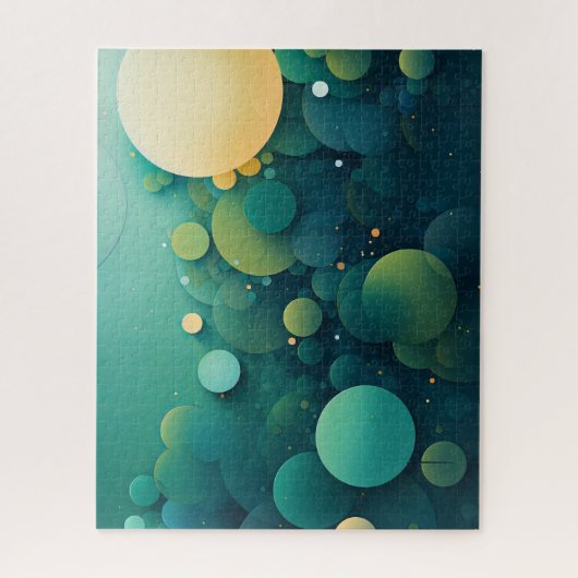 幾何学円ジグソーパズル ジグソーパズル (縦)