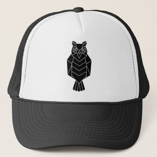 幾何学動物フクロウシカ キャップ (正面)