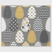 幾何学卵 ラッピングペーパー (フラット)