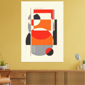 幾何学図形3 |幾何学模様 キャンバスプリント (インサイチュ (リビング))