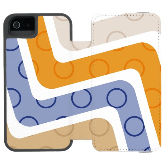 幾何学図形 6 INCIPIO iPhoneウォレットケース (フォリオ Open)