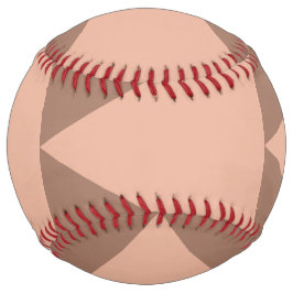 幾何学大きな三角形モチャムースほこりっぽいピンク ソフトボール