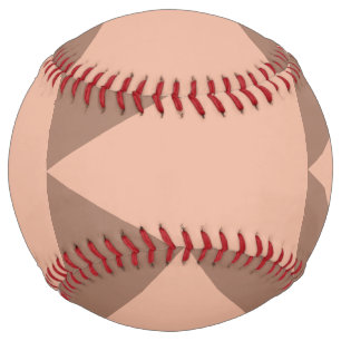 幾何学大きな三角形モチャムースほこりっぽいピンク ソフトボール