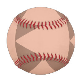 幾何学大きな三角形モチャムースほこりっぽいピンク 野球ボール