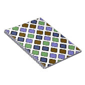 幾何学対角線（青） ノートブック (右側)