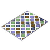 幾何学対角線（青） ノートブック (左側)