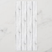 幾何学山脈 |の結婚Rackcard プログラム (裏面)