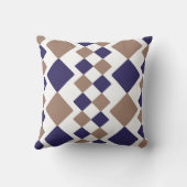 幾何学平方形 クッション (裏面)