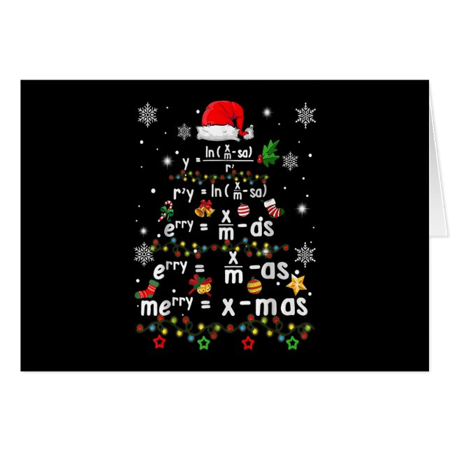 幾何学数科学先生クリスマス (正面横)