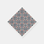 幾何学星模様 スタンダードカクテルナプキン (角)