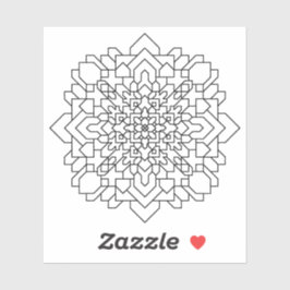 幾何学曼荼羅#12 シール