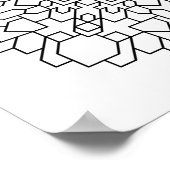 幾何学曼荼羅#12 ポスター (角)