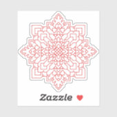 幾何学曼荼羅#13 シール (シート)