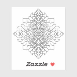 幾何学曼荼羅#14 シール