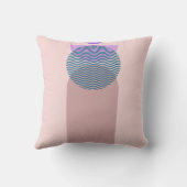 幾何学枕デカール クッション (裏面)