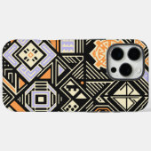 幾何学模様のアブストラクト柄 Case-Mate iPhoneケース (裏面 (横))