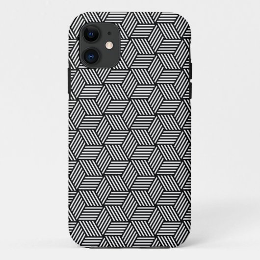 幾何学模様のアートデザイン Case-Mate iPhoneケース (裏面)