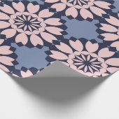 幾何学模様のシームレスな装飾違うパターン ラッピングペーパー (角)