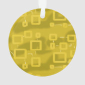 幾何学模様のハウディ オーナメント (裏面)