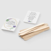 幾何学模様のフレームウェディングプログラムファンの多肉植物 ハンドファン (組立なし)