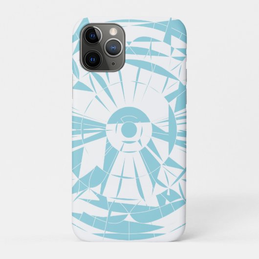 幾何学模様のマンダラ Case-Mate iPhoneケース (裏)