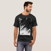 幾何学模様の嵐 Tシャツ (正面フル)