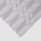 幾何学模様の灰色の木のティッシュペーパー 薄葉紙 (詳細)