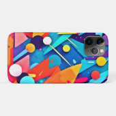 幾何学模様の色 Case-Mate iPhoneケース (裏面(横))