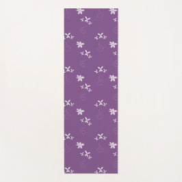 幾何学模様の蝶 ヨガマット