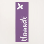 幾何学模様の蝶 ヨガマット (裏面)