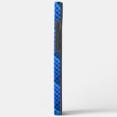 幾何学模様を王室の形成する青い円の反復 Case-Mate iPhoneケース (裏面 / 左)